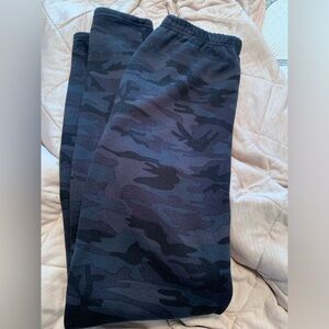 FLEECE LINED CAMO SWEATPANTS 11” - 16.5” WAIST (some wear)